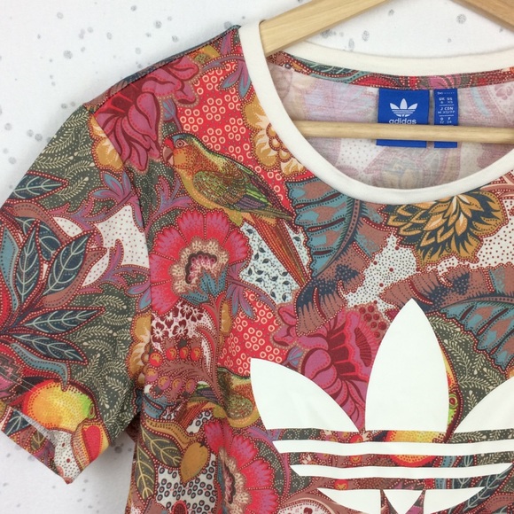 Adidas Originals FARM Fugiprabali Trefoil Tee - Picture 4 of 12